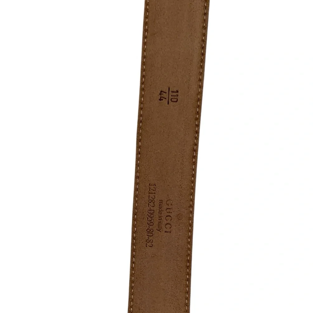 🆕 Gucci Style Black Leather Crystal Embellished Marmont Belt 🆕 - Picture 8 of 9